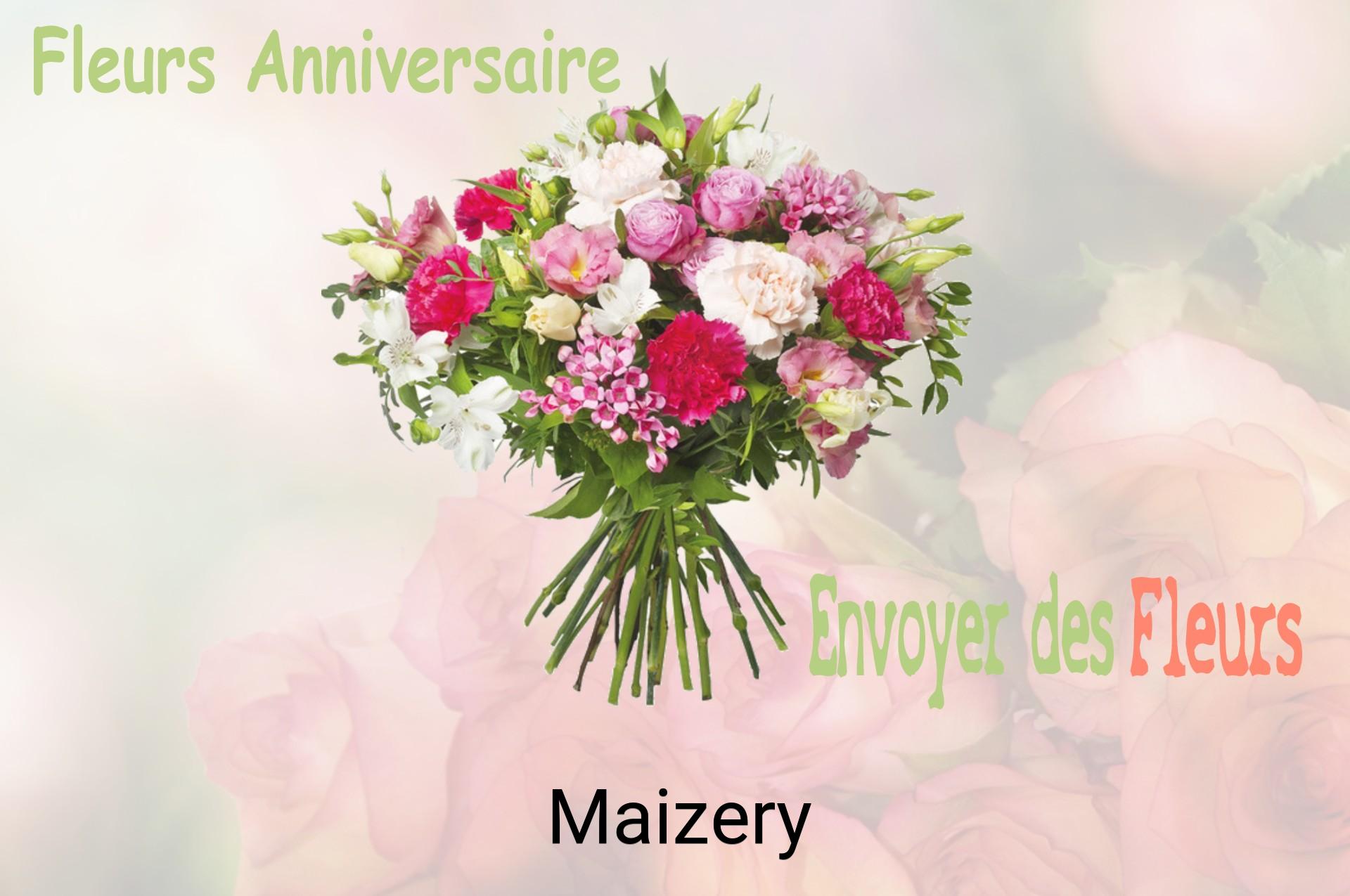 Bouquet de fleurs d’anniversaire livré à Maizery